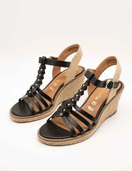 SANDALIA TAMARIS 2804242001 BLACK DE MUJER