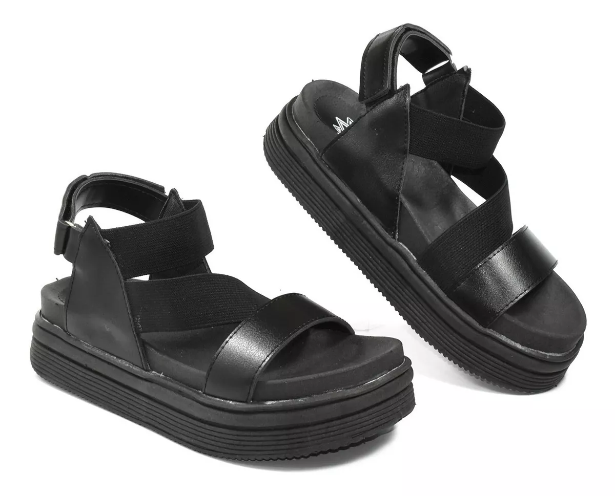 Sandalia Zueco Mujer Plataforma Comoda Antonia Cuore 415