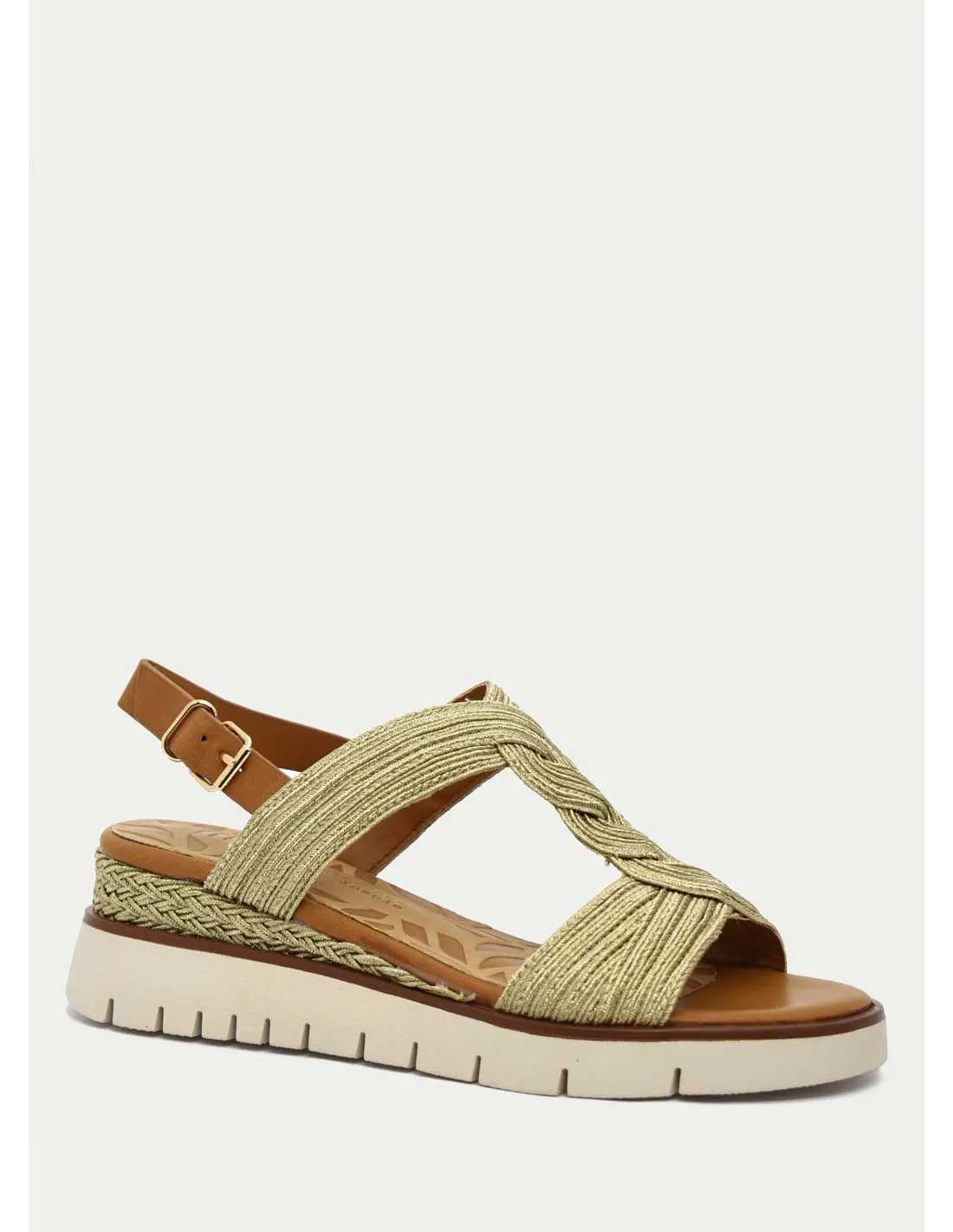 SANDALIAS MUSTANG 53369 ORO 