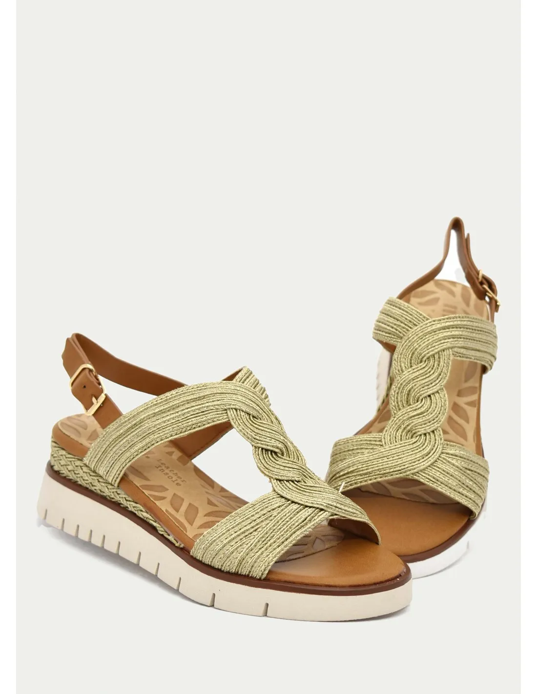 SANDALIAS MUSTANG 53369 ORO 