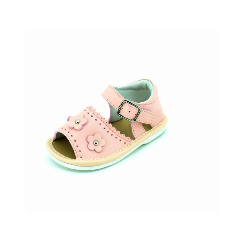 Sandalias niña con flores