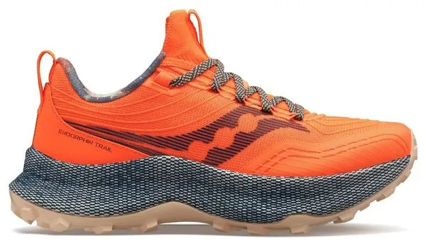 Saucony Zapatillas Trail Running Saucony Endorphin Trail Campfire Campfire Naranja Azul Hombre