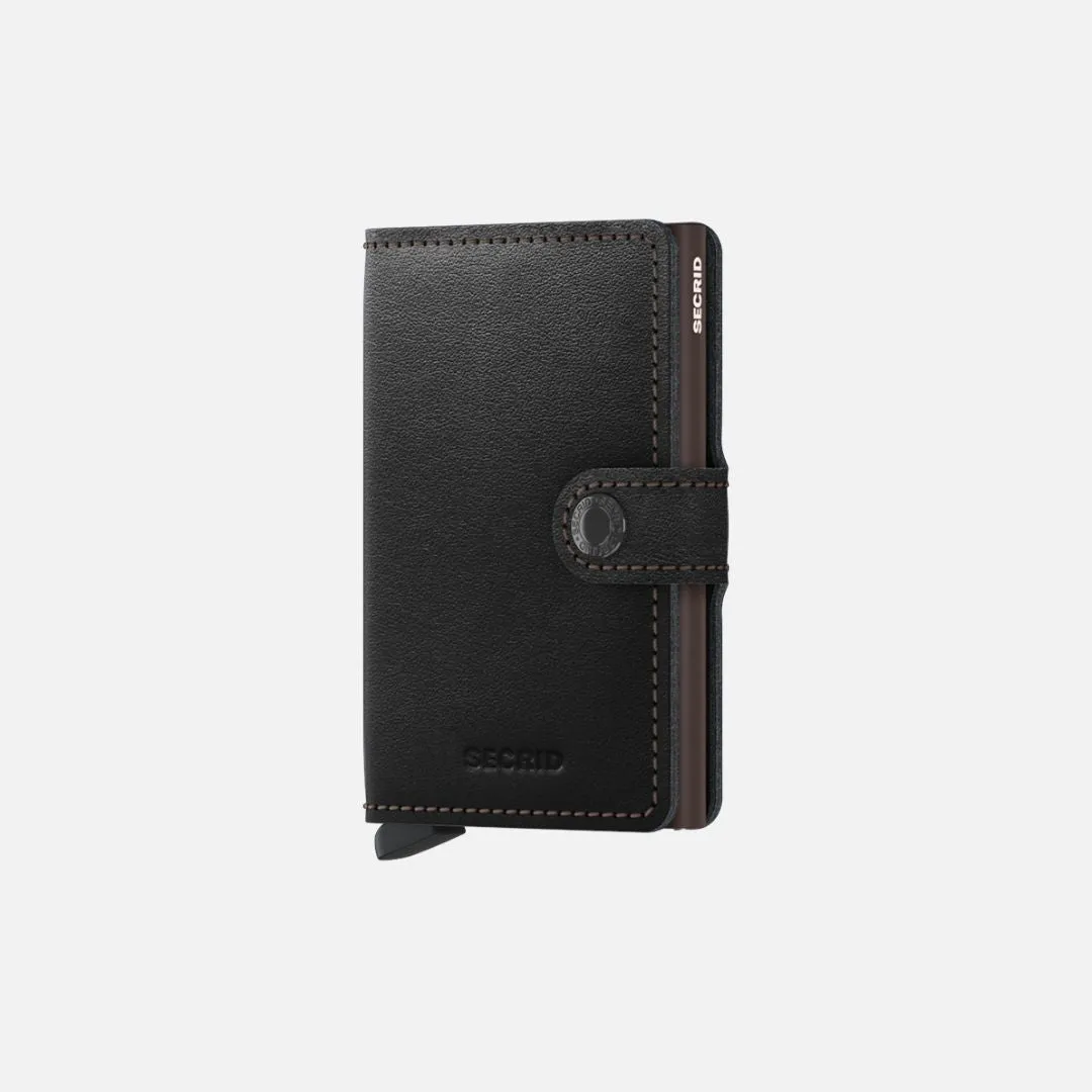 Secrid Mini Wallet Original Black Brown