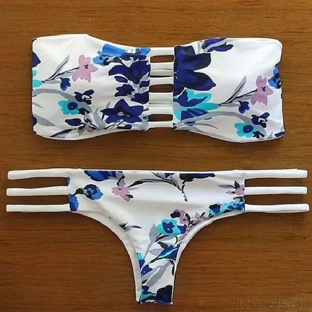 Sexy Bikinis Swimsuit Ladies High Waist Beach Swimwear