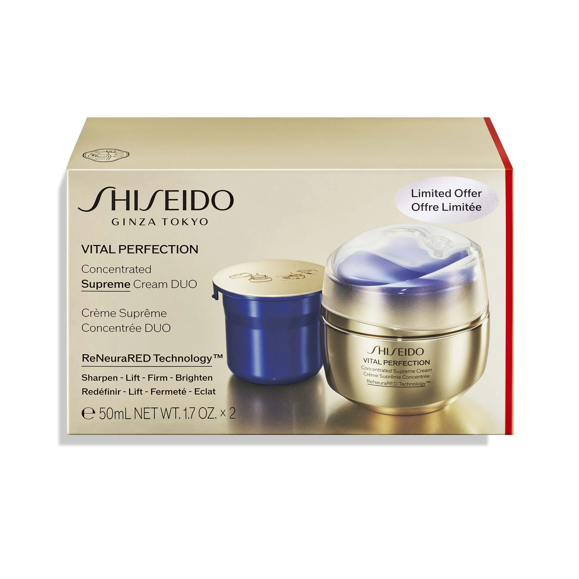 SHISEIDO Crema Suprema Concentrada Duo Vital Perfection