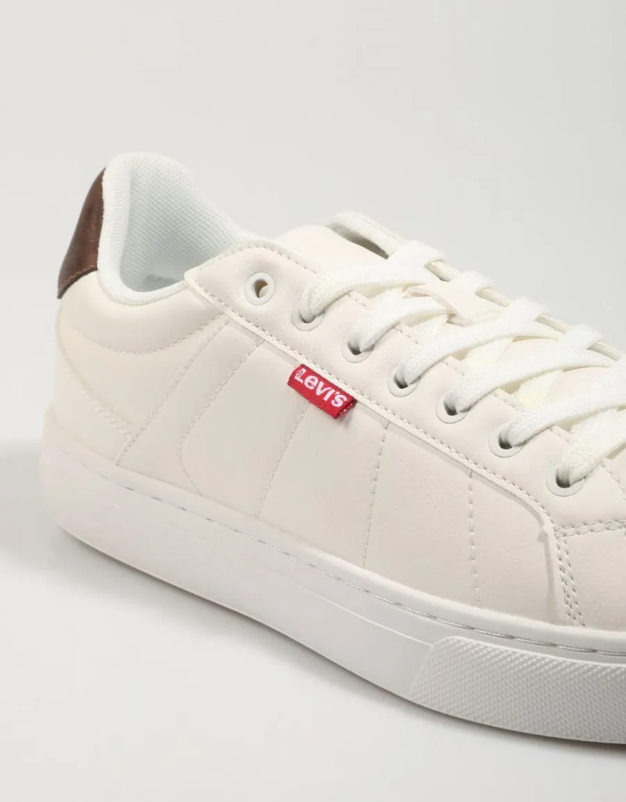  sports shoes LEVIS Jimmy en White 81171