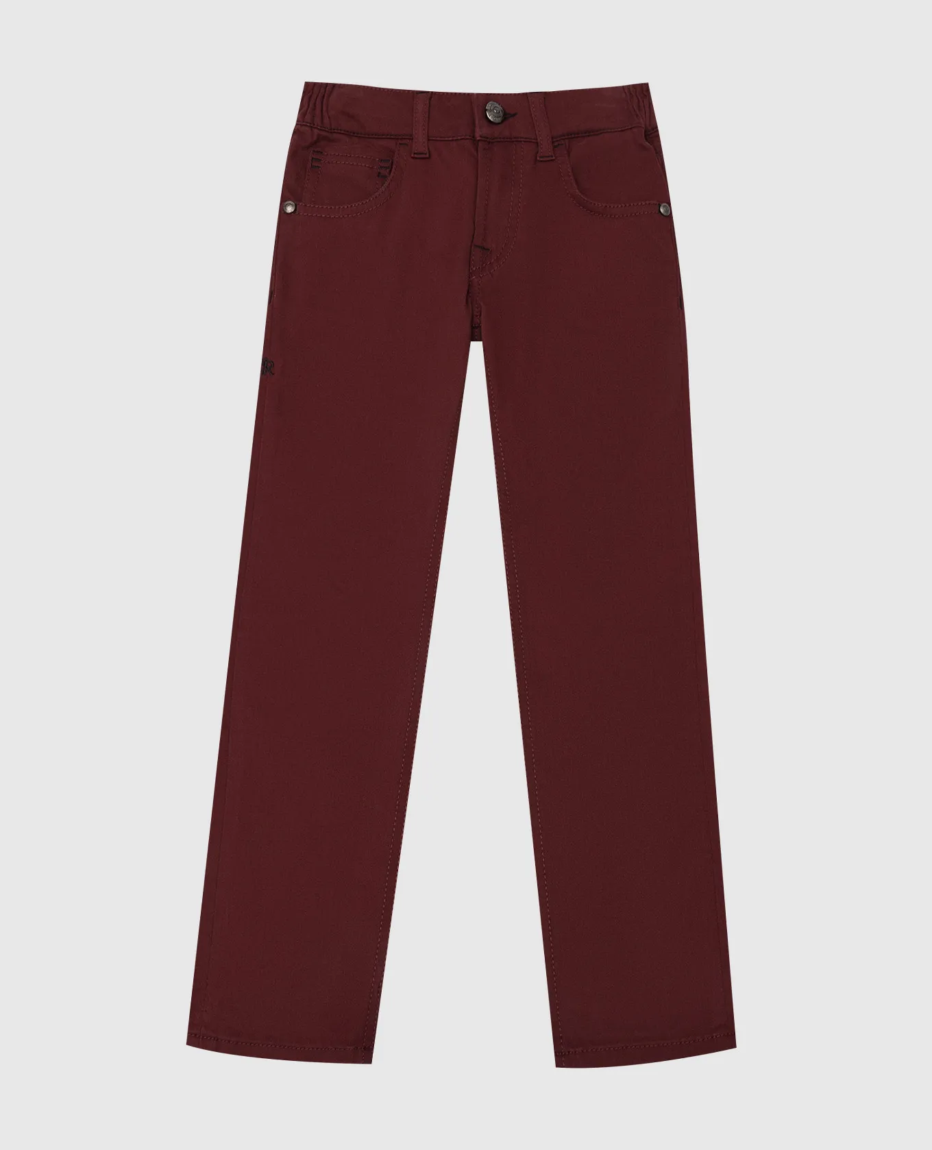 Stefano Ricci Children's burgundy pants