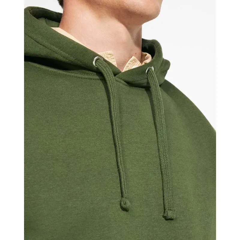 SUDADERA CON CAPUCHA URBAN COLOR LISO  ROLY