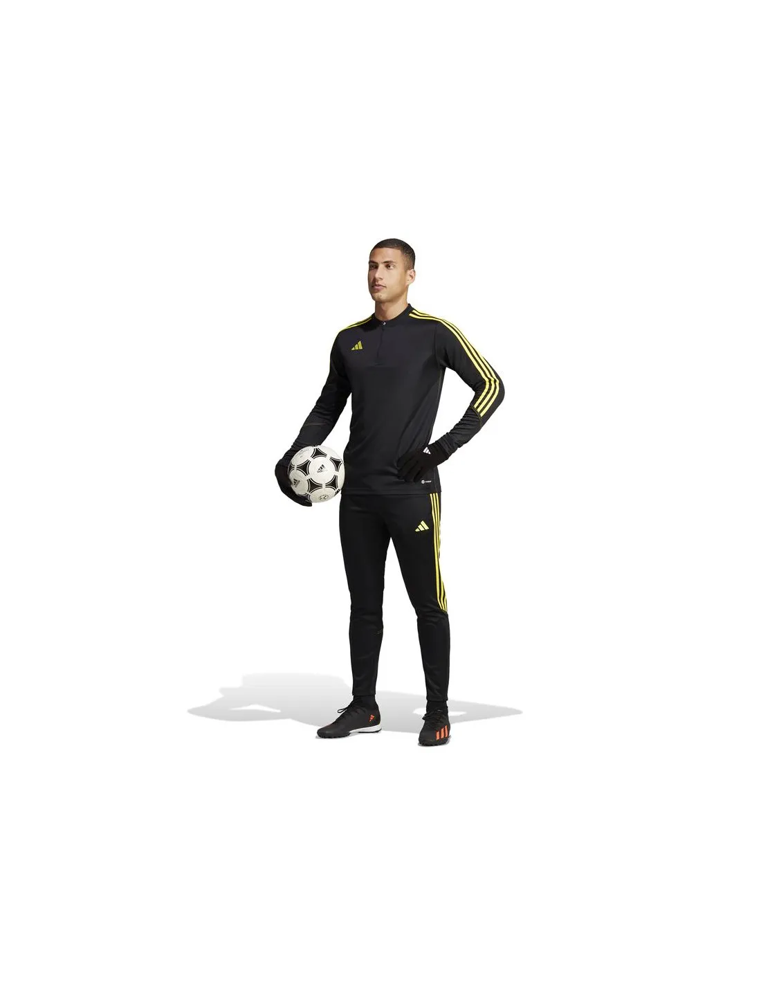 Sudadera de Fútbol adidas Tiro23 Club Tiro Negro Hombre