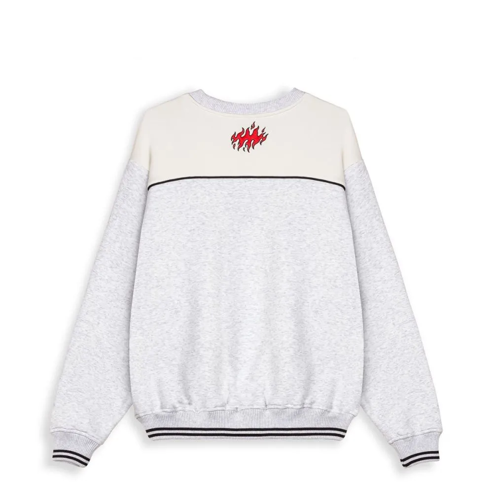 Sudadera Grimey Scratching Memories Sport Grey