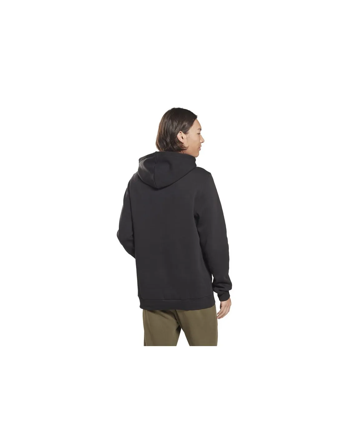 Sudadera Reebok Left Chest Logo Hood Black M
