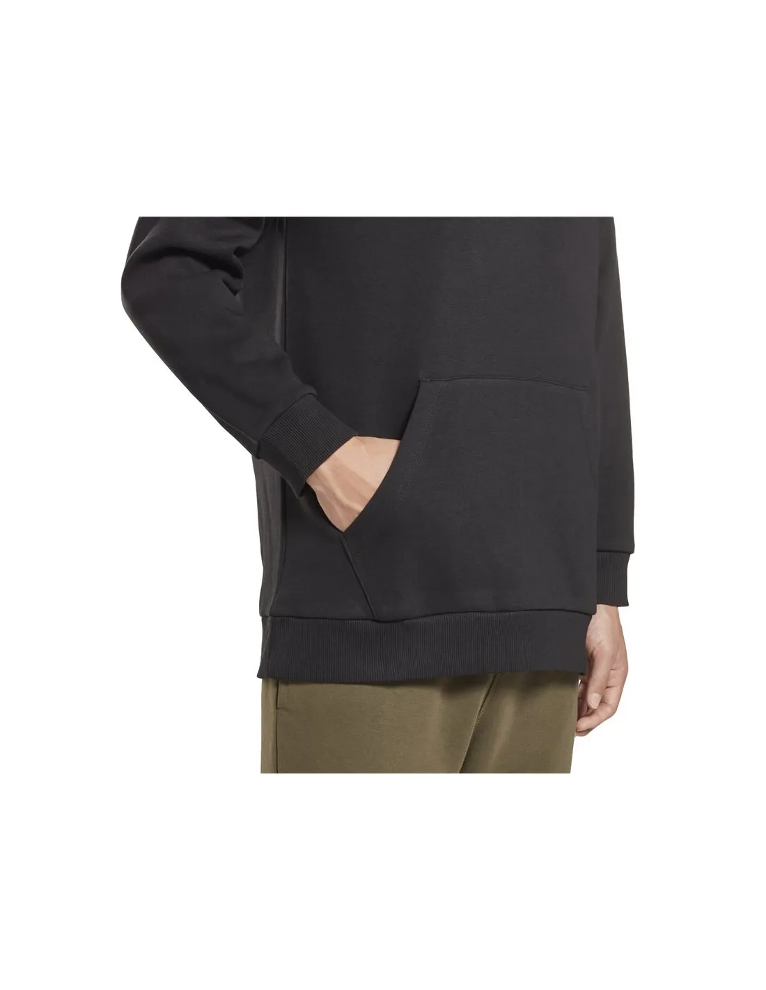 Sudadera Reebok Left Chest Logo Hood Black M