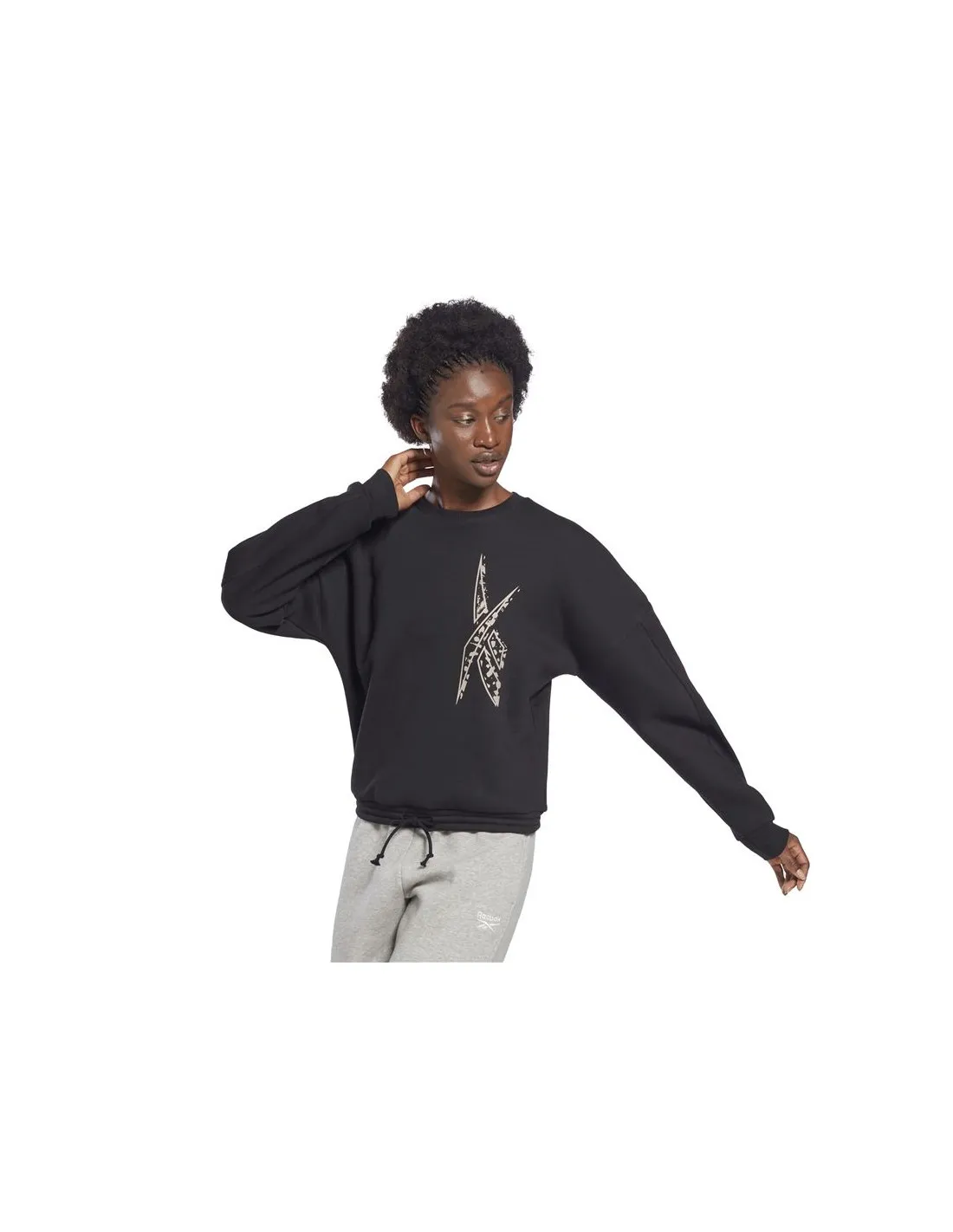 Sudadera Reebok Modern Safari Mujer Black