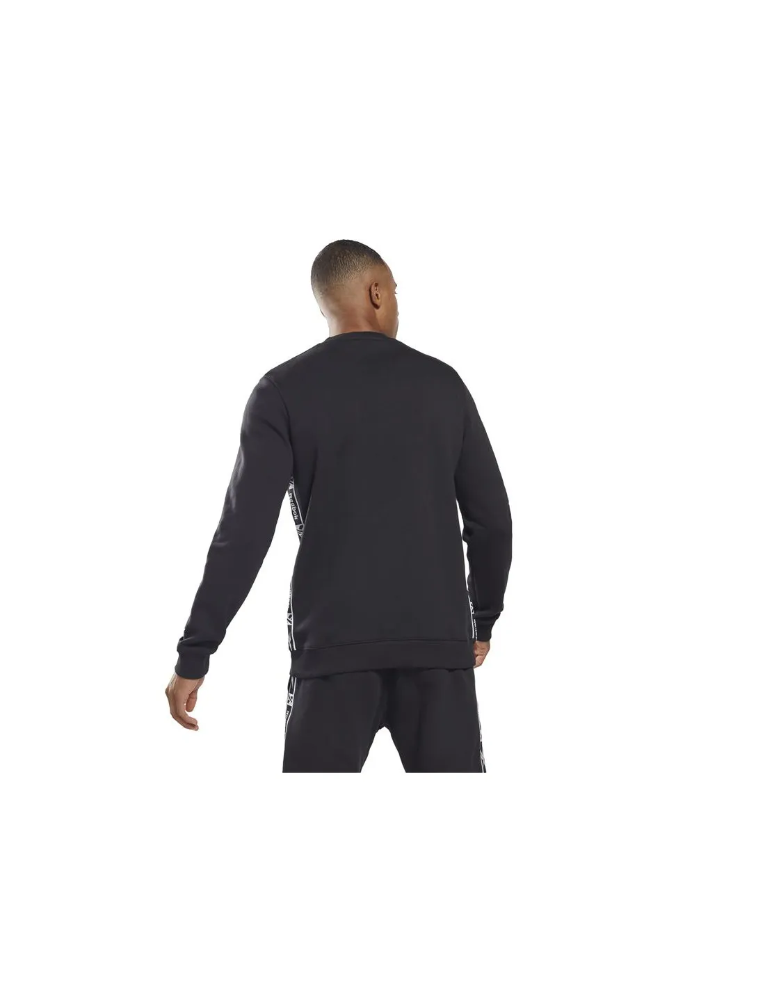 Sudadera Reebok RI Tape Crew M Black