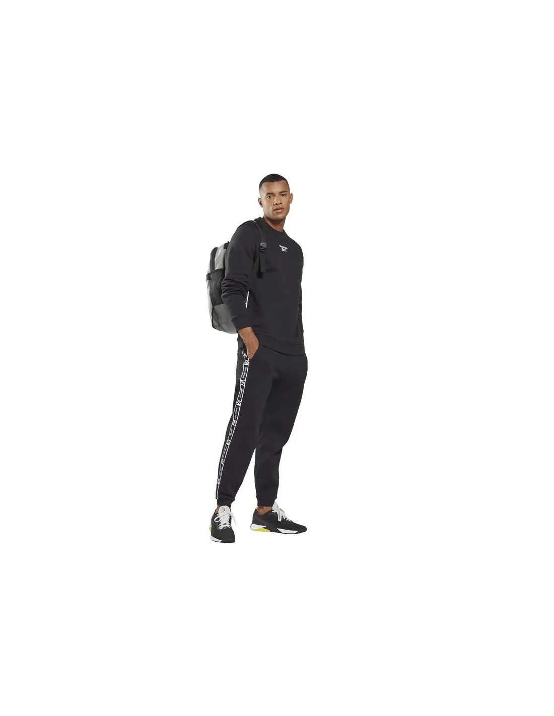 Sudadera Reebok RI Tape Crew M Black