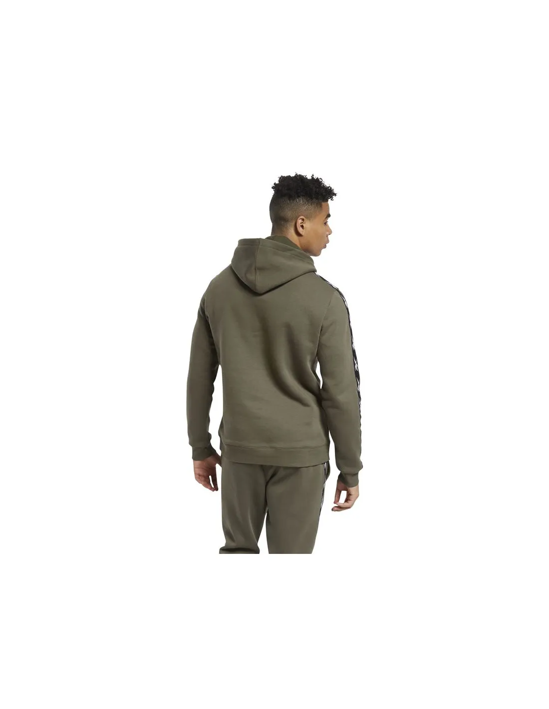 Sudadera Reebok Training Essentials Tape M Army Green