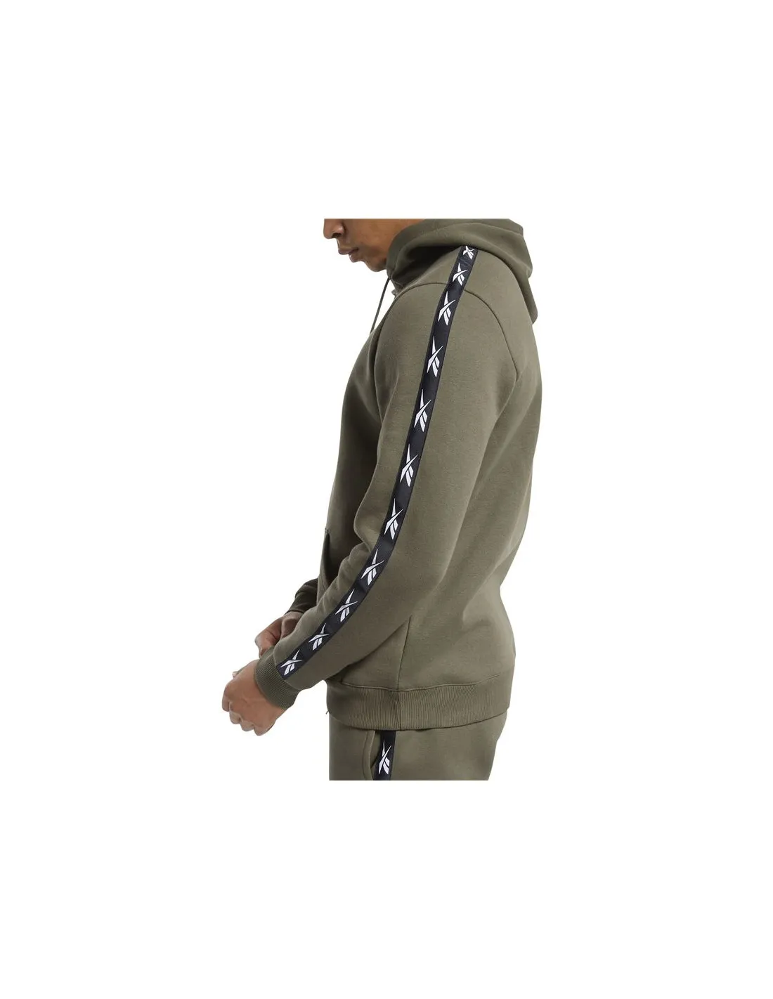 Sudadera Reebok Training Essentials Tape M Army Green