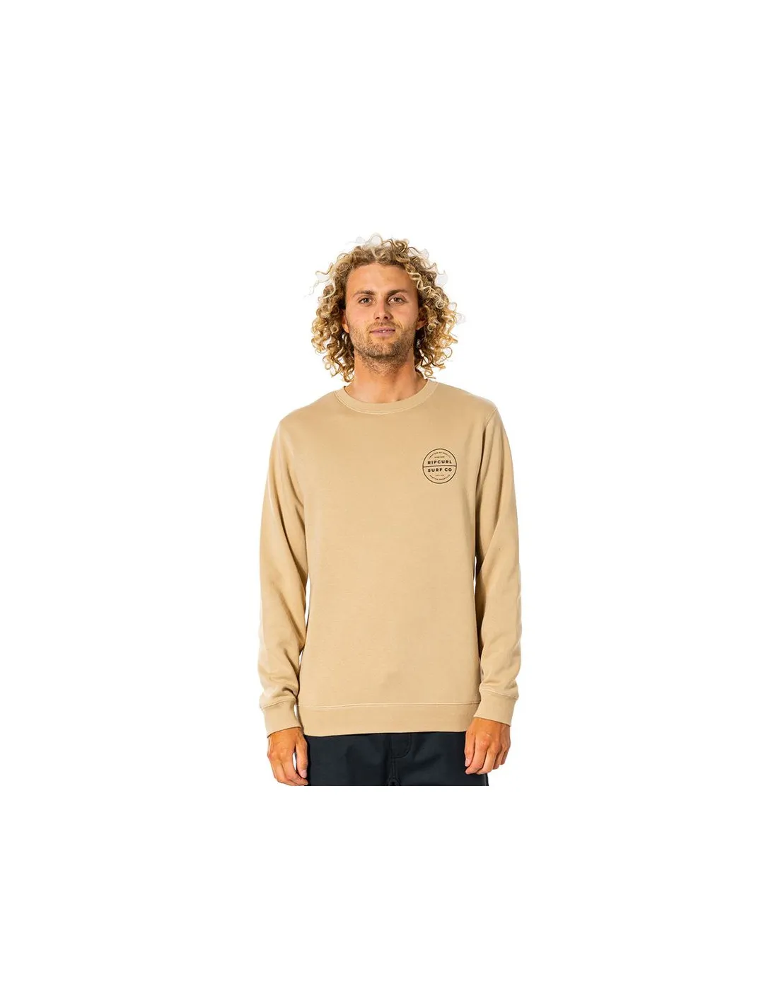Sudadera Rip Curl Re Entry M Beige