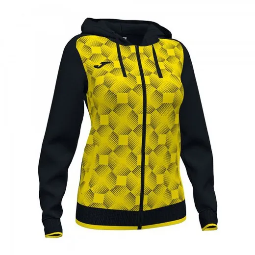 SUPERNOVA III ZIPUP HOODIE BLACK YELLOW
