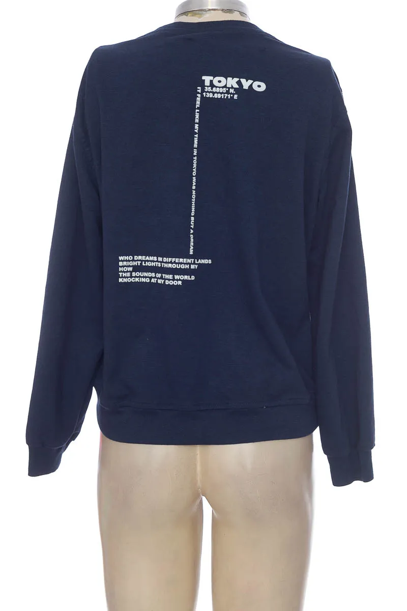SWEATER COLOR AZUL  WE DO