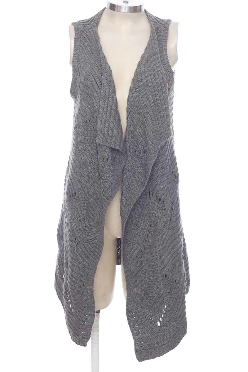 SWEATER COLOR GRIS  RED MINK