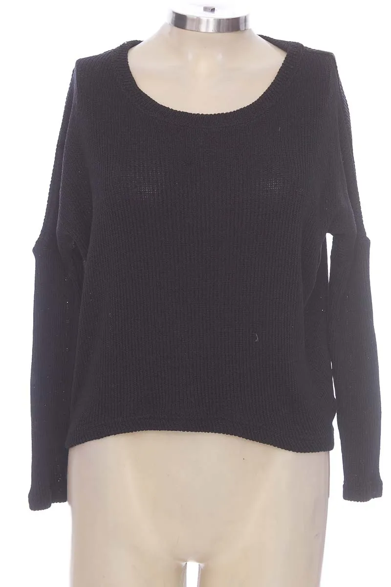 SWEATER COLOR NEGRO  CAPE JUBY