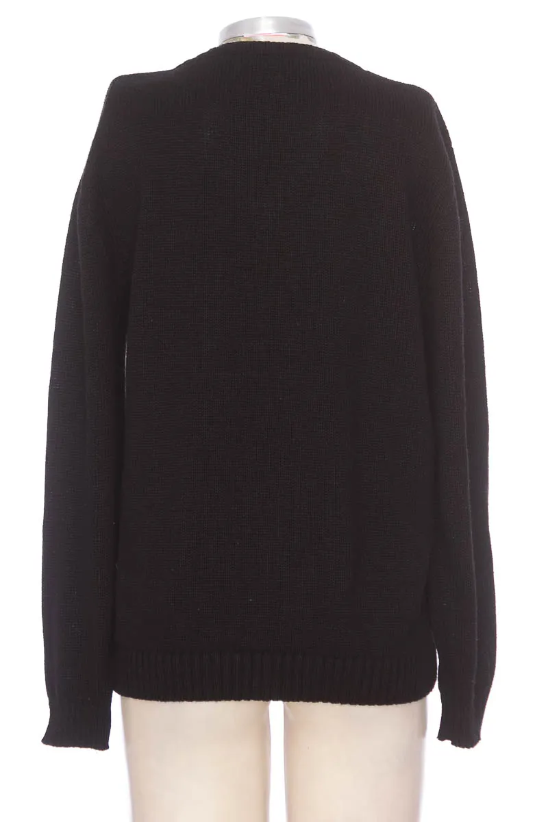 SWEATER COLOR NEGRO  FRANK DAVIS