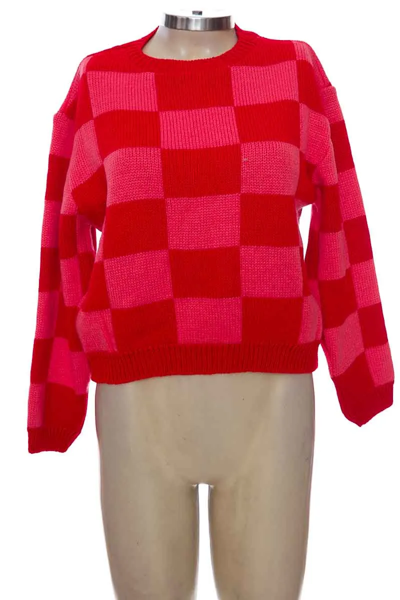 SWEATER COLOR ROJO  DISTRITO 5