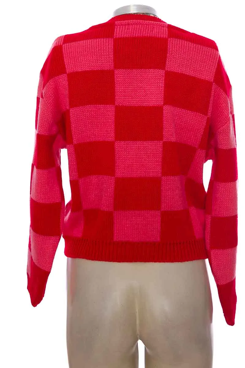 SWEATER COLOR ROJO  DISTRITO 5