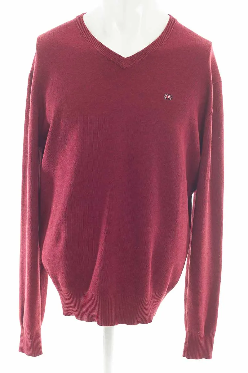 SWEATER COLOR VINOTINTO  UNIVERSITY CLUB