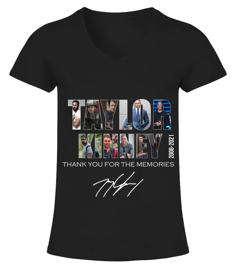 TAYLOR KINNEY 20062021 CAMISETA CUELLO PICO MUJER