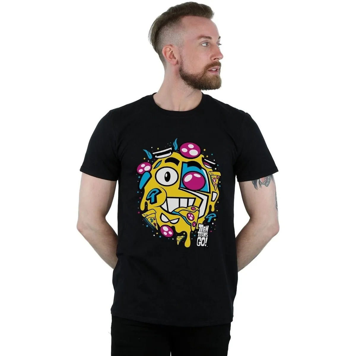 Teen Titans Go Pizza Face