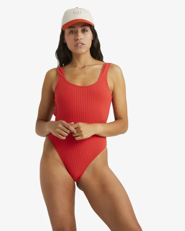 TERRY RIB SQUAREER  BA&NTILDE;ADOR ENTERO PARA MUJER