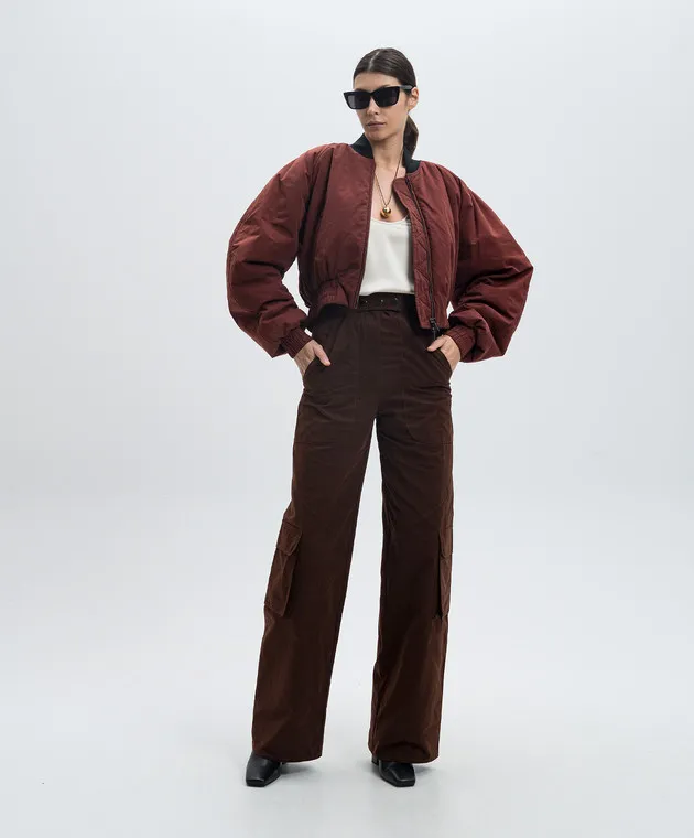 The Andamane Sarah brown cargo pants