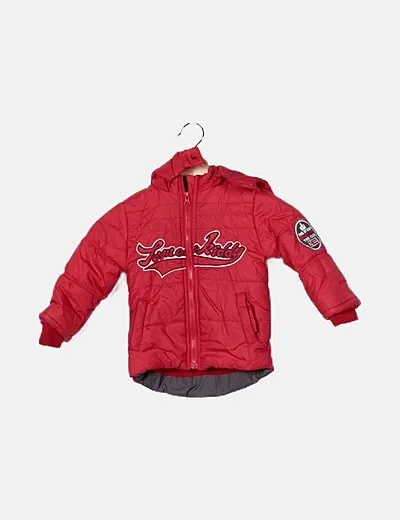 TOM ET KIDDY Chaqueta roja acolchada