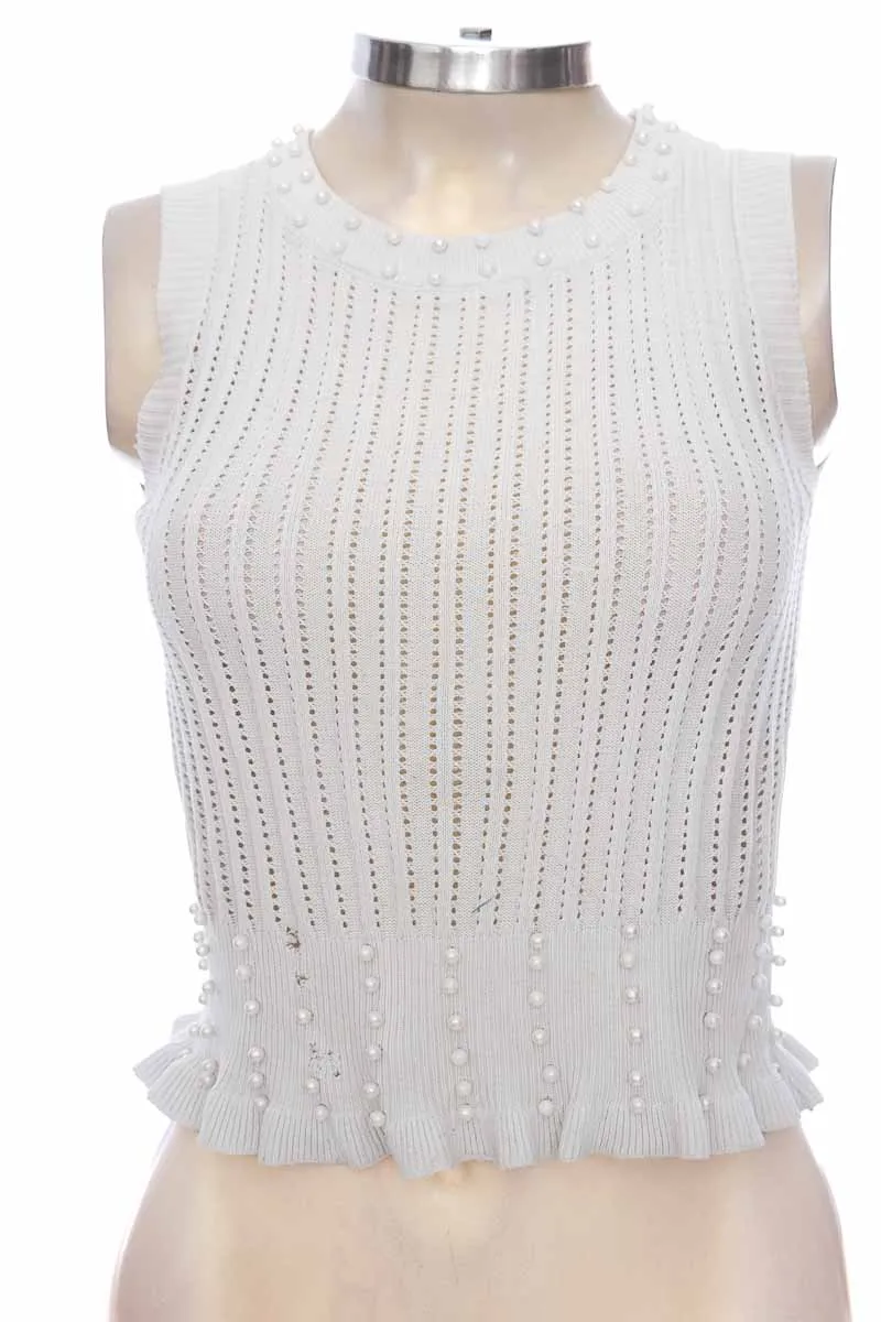 TOP / CAMISETA COLOR BLANCO  MIISEE