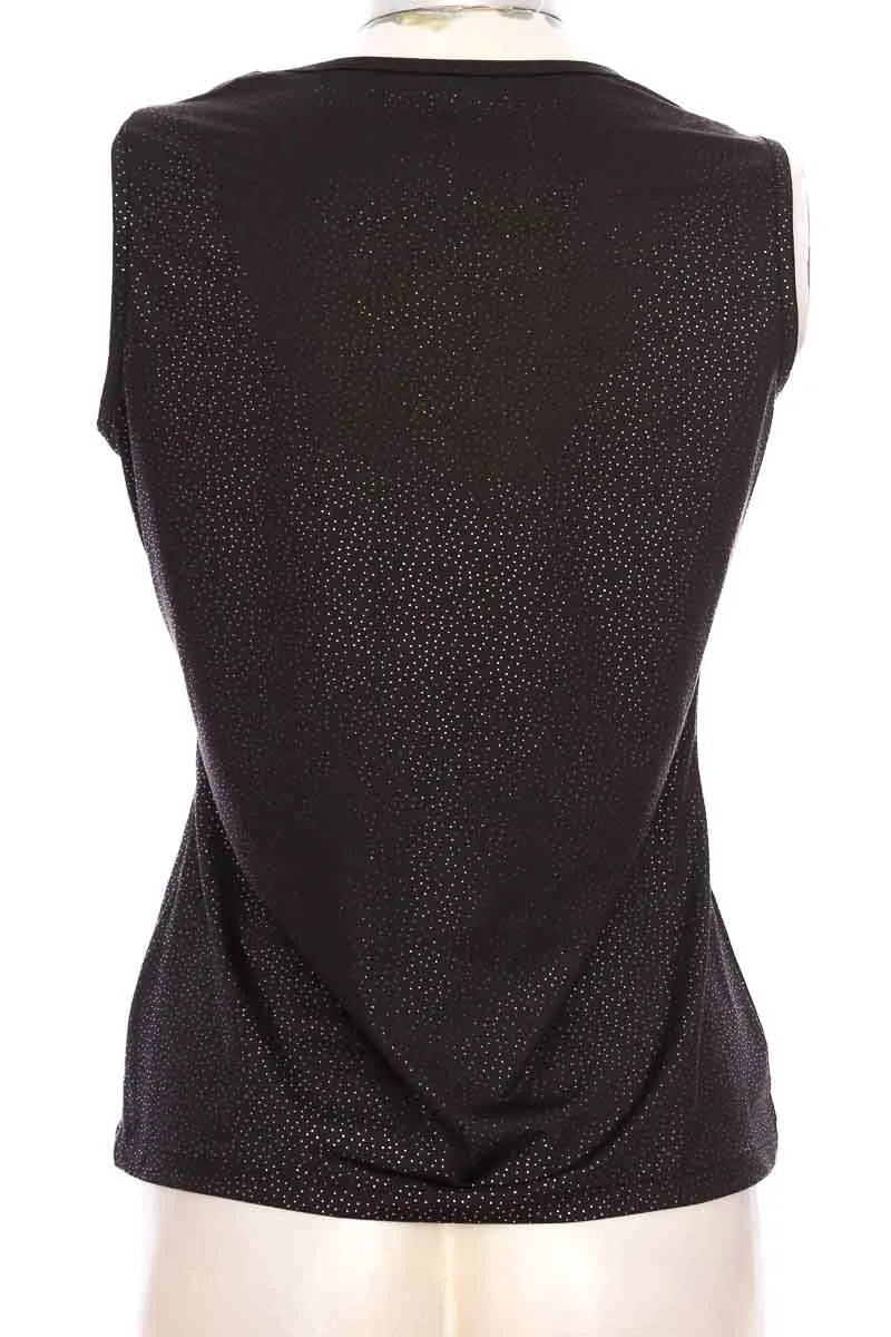 TOP / CAMISETA COLOR NEGRO  FACOL