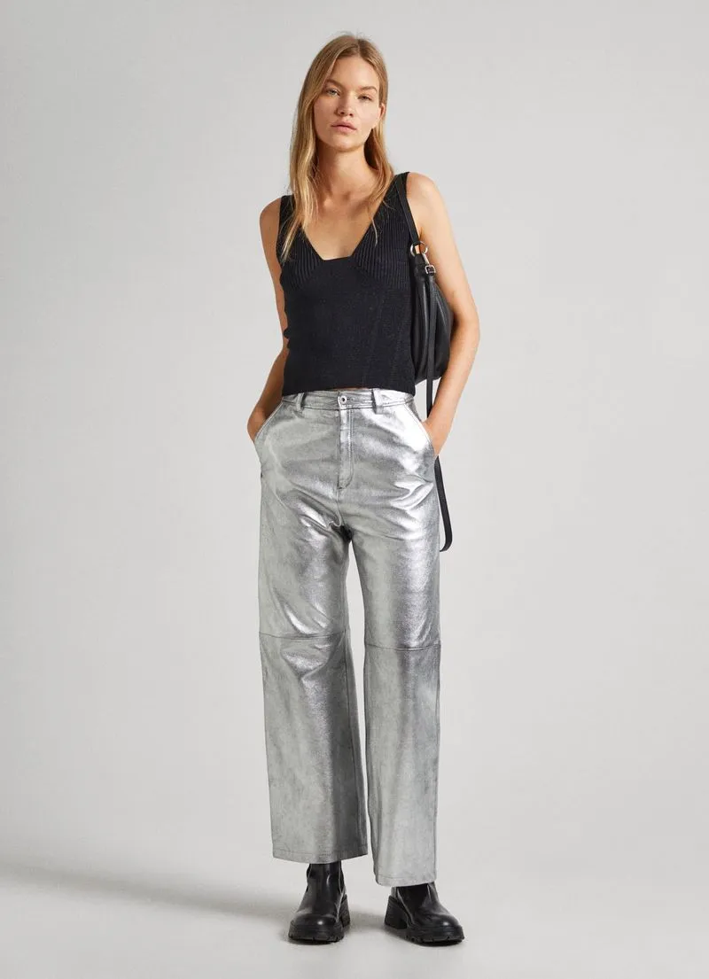 Top Mujer Pepe Jeans Falon Top Color Negro