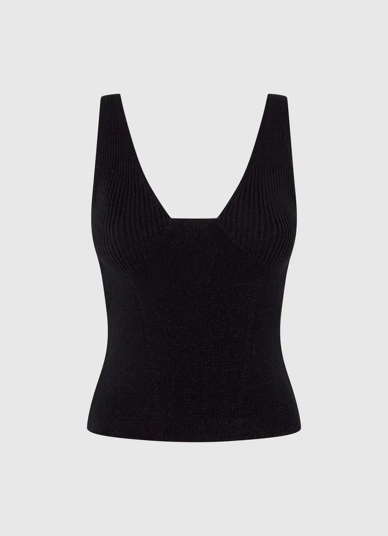 Top Mujer Pepe Jeans Falon Top Color Negro