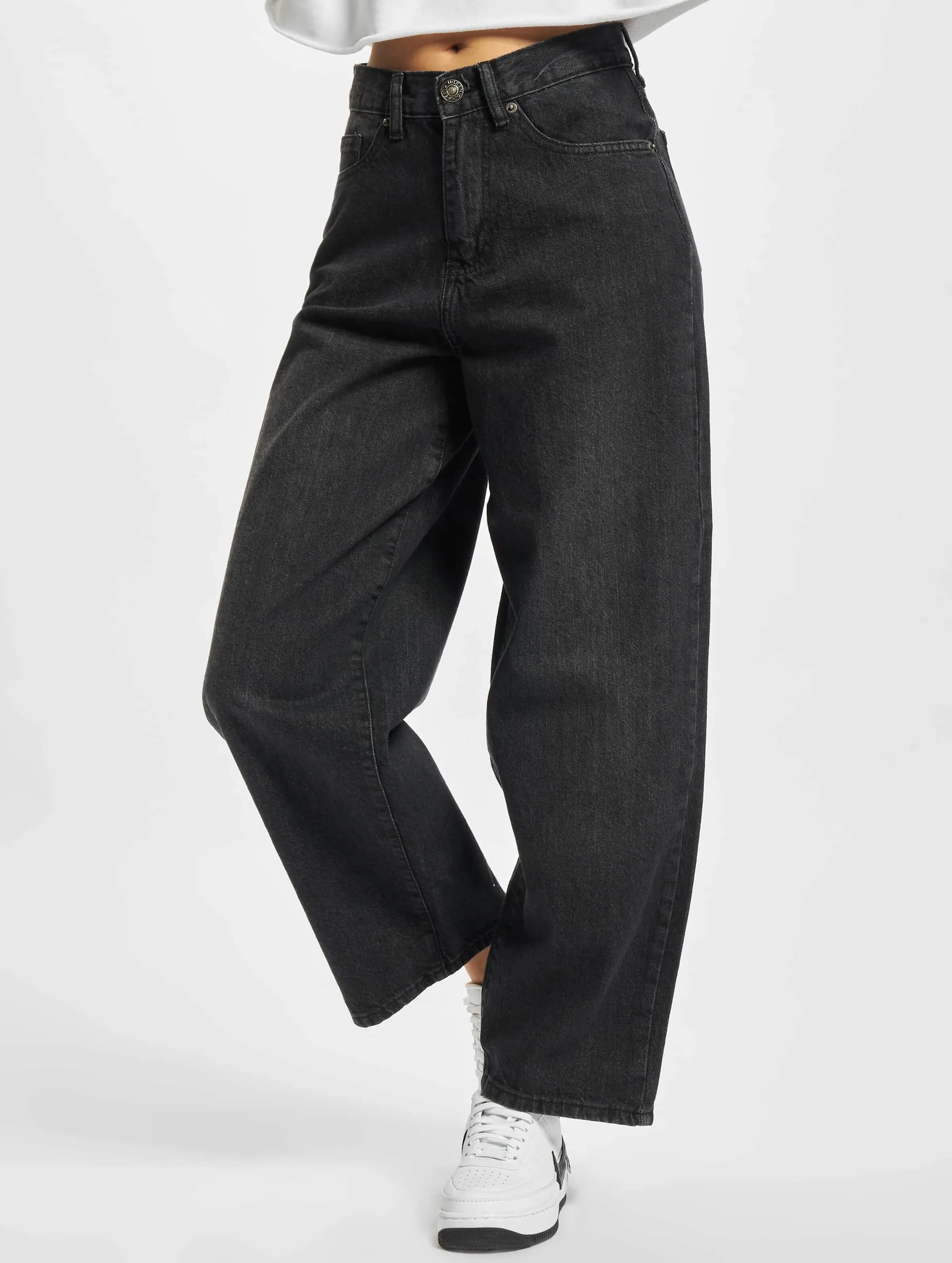 Urban Classics Ladies High Waist Wide Leg Cropped