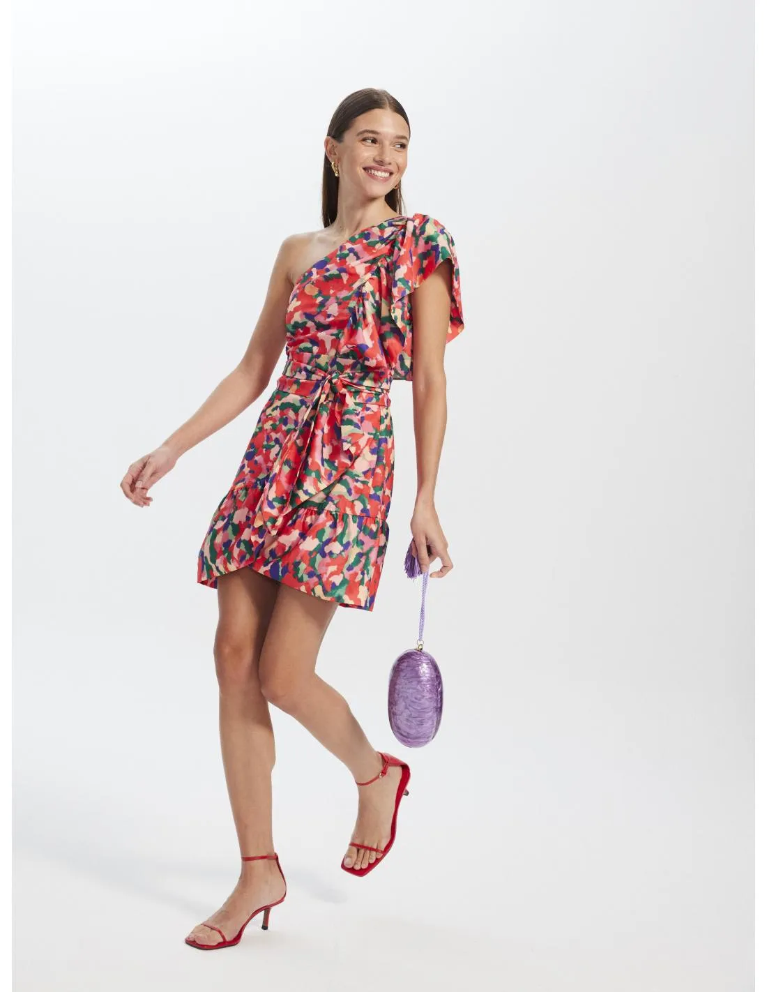 VESTIDO CORTO ESTAMPADO MIOH VEGA