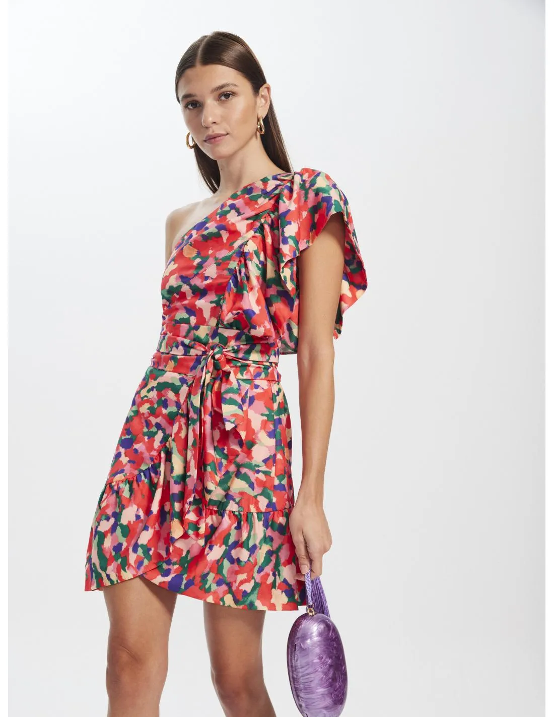 VESTIDO CORTO ESTAMPADO MIOH VEGA