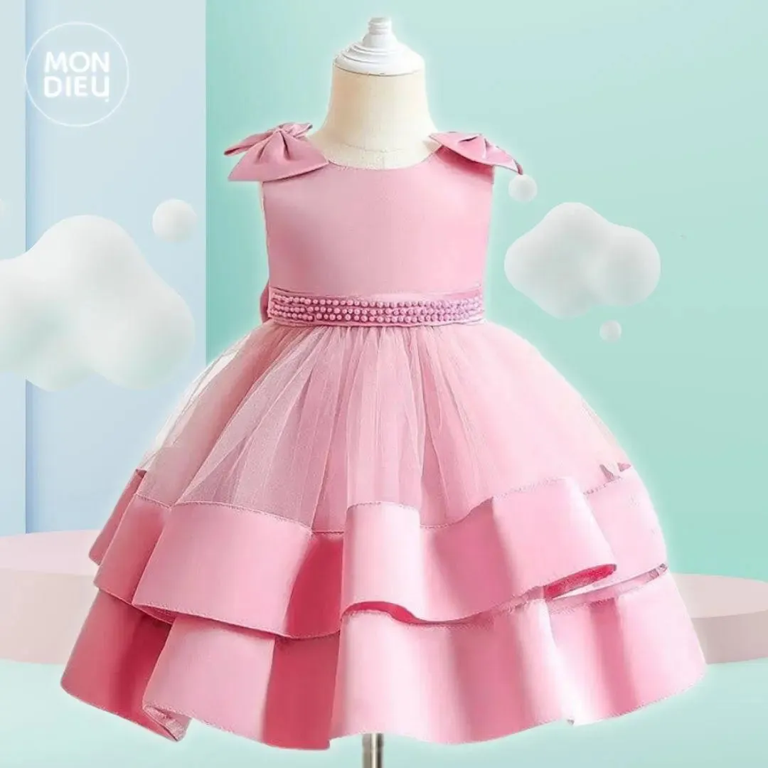 Vestido Keyli color rosa para niñas