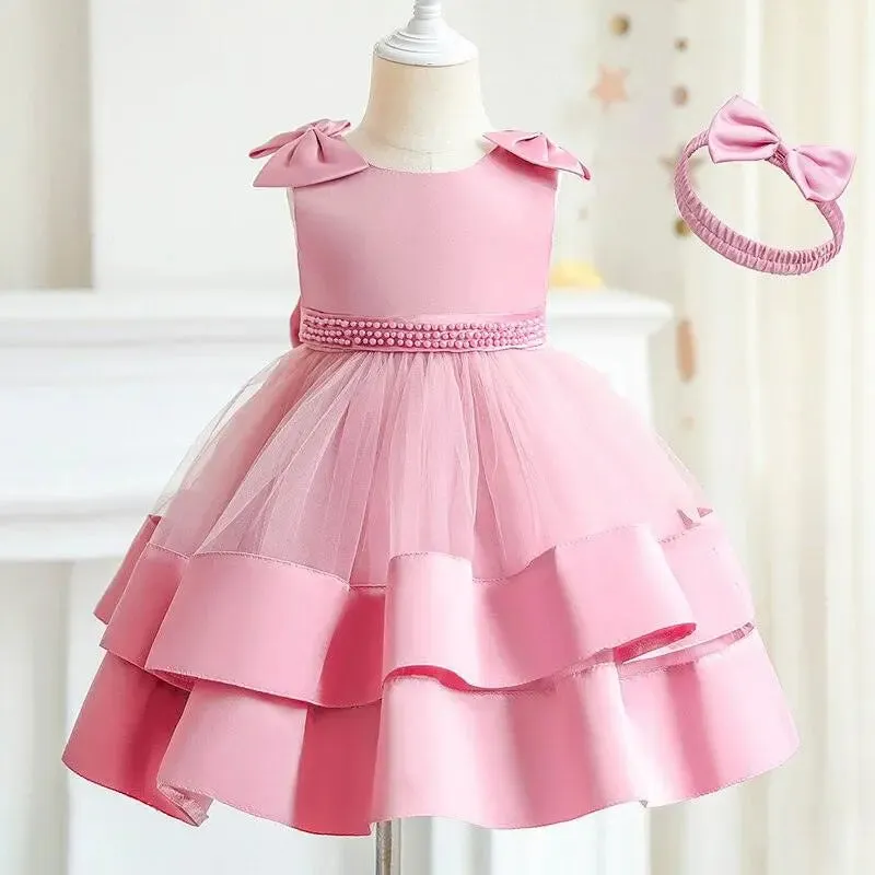 Vestido Keyli color rosa para niñas