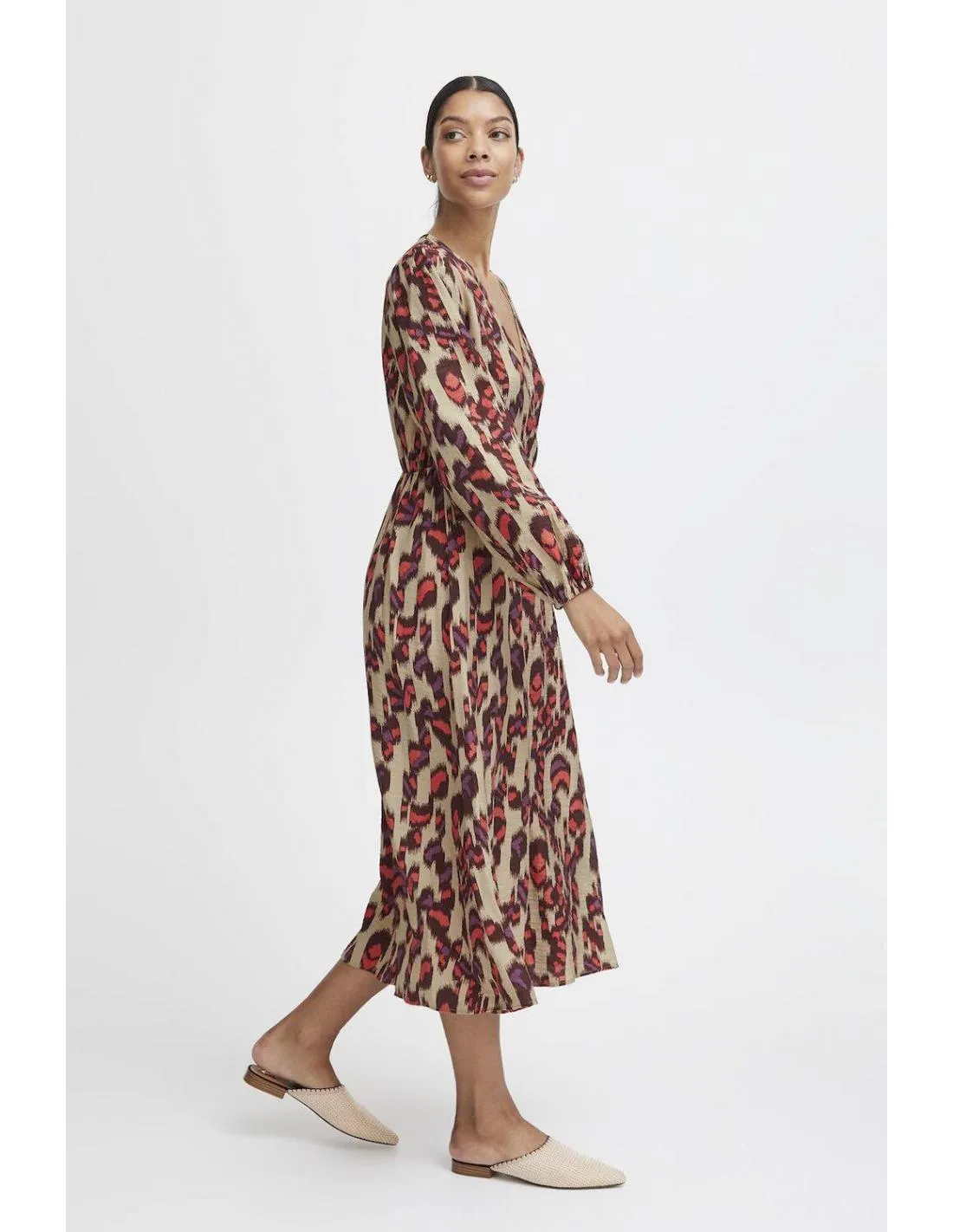 VESTIDO LARGO CRUZADO B.YOUNG IBANO