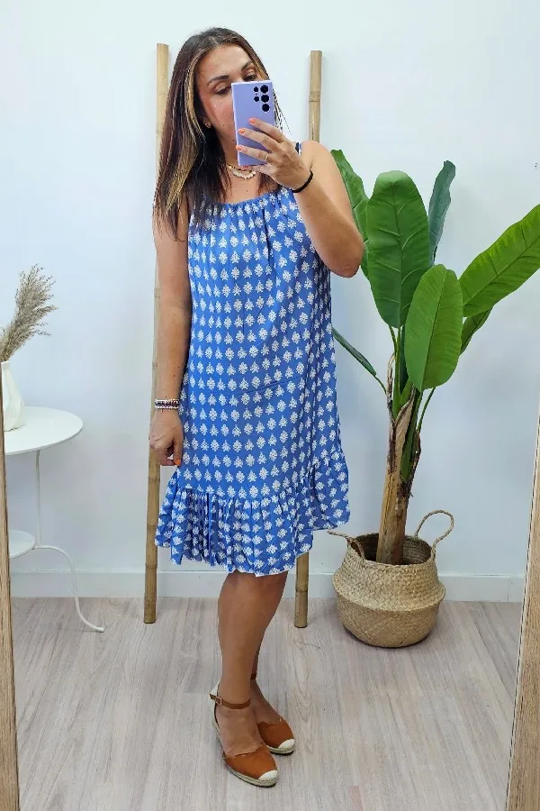 Vestido Lina Azul
