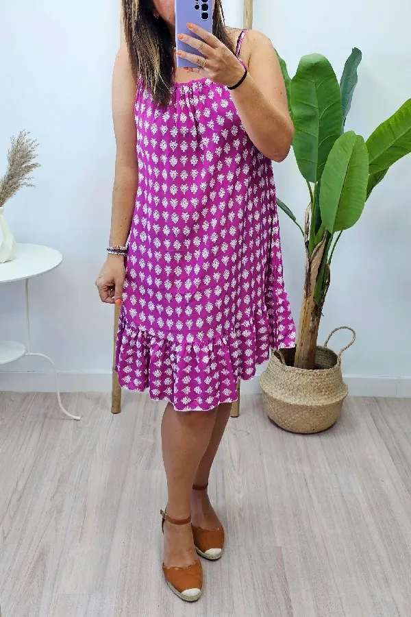 Vestido Lina Buganvilla