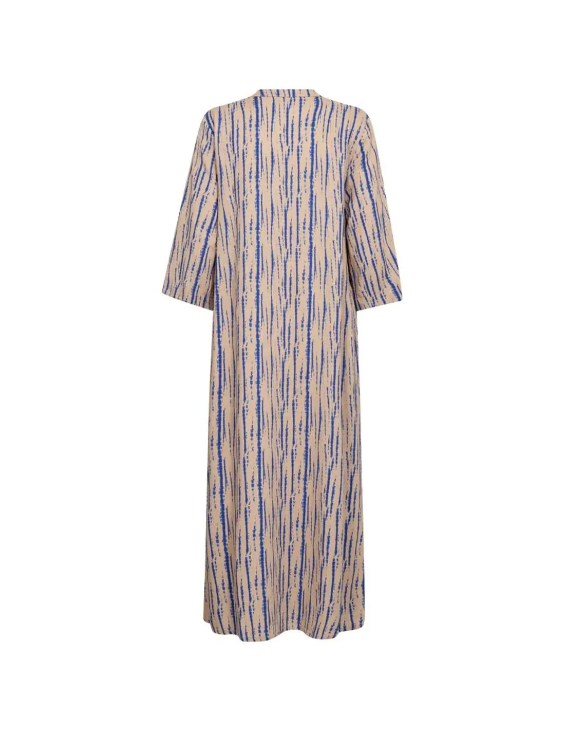 VESTIDO MIDI ESTAMPADO AZUL FREEQUENT LARIN