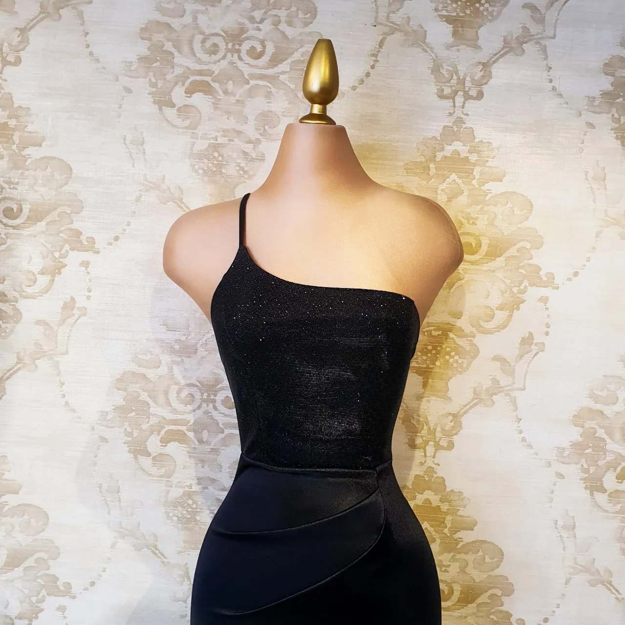 Vestido Negro Largo de Fiesta