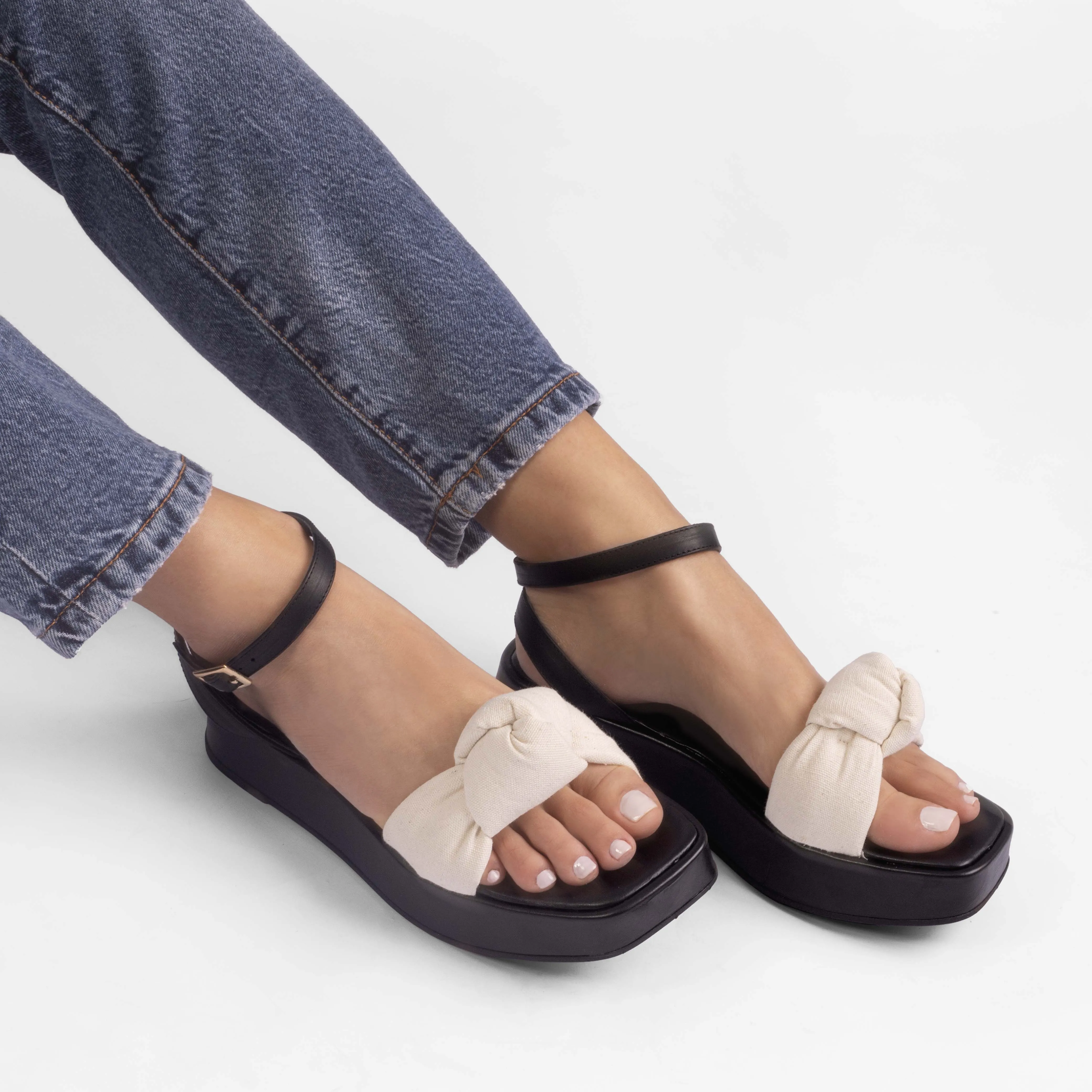 Vinci Shoes Nicole Plataformas Naturales